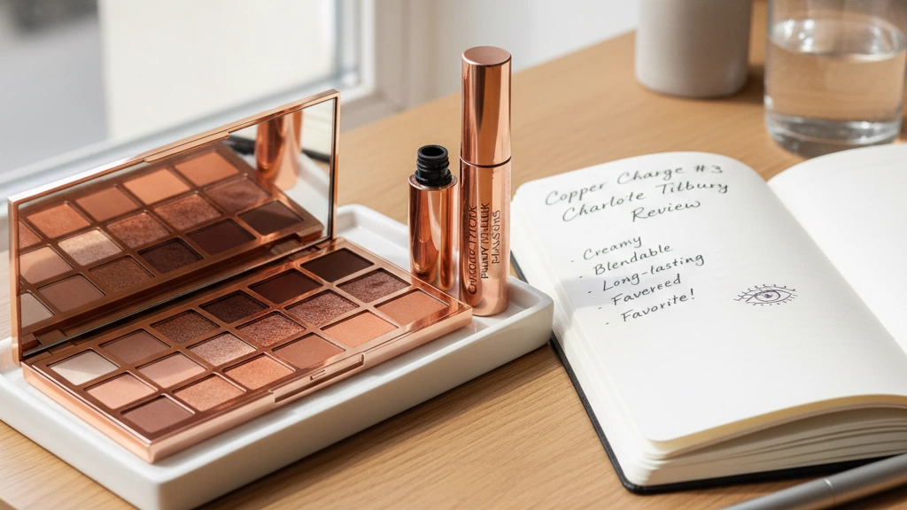 Copper Charge #3 Review Best Copper Eyeshadow from Charlotte Tilbury 4 Copper Charge #3 Charlotte Tilbury Review