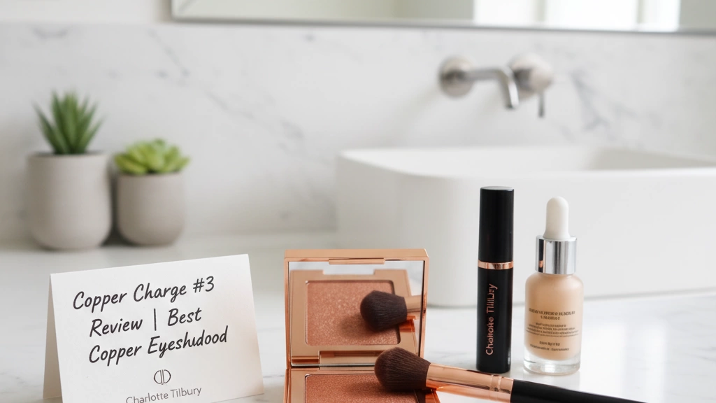 Copper Charge #3 Review Best Copper Eyeshadow from Charlotte Tilbury 1 Copper Charge #3